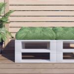 vidaXL Perna de paleti, model frunze, 60x60x12 cm, textil GartenMobel Dekor (360466)