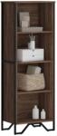 vidaXL Biblioteca, stejar maro, 50x31x137, 5 cm, lemn prelucrat GartenMobel Dekor (848613) Biblioteca