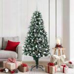 vidaXL Brad de Craciun artificial Verde 180 cm PVC si Otel si Plastic GartenMobel Dekor (3396267)