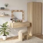 vidaXL Masa de Machiaj cu sertar Maro 83 x 40 x 70 cm Lemn compozit GartenMobel Dekor (865228)