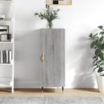 vidaXL Servanta, gri sonoma, 34, 5x34x90 cm, lemn compozit GartenMobel Dekor (828522) Comoda