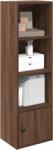 vidaXL Biblioteca, stejar maro, 31x24x102 cm, lemn prelucrat GartenMobel Dekor (860343) Biblioteca