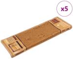 vidaXL Covorase scari autoadezive , 5 buc. , bej , 65x21x4 cm GartenMobel Dekor (149840) Covor