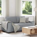 vidaXL Canapea cu 2 locuri, tesatura gri deschis, 180x77x82 cm GartenMobel Dekor (4105166) Canapea