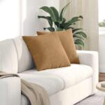 vidaXL Perne pentru canapea 2 pcs Maro 50 x 50 cm GartenMobel Dekor (42013979)