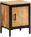 vidaXL Dulap de pat, 40x30x52, 5 cm, lemn masiv de mango brut GartenMobel Dekor (358503)