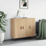 vidaXL Dulap, stejar sonoma, 90x34x80 cm, lemn compozit GartenMobel Dekor (828079) Comoda