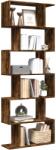 vidaXL Biblioteca/separator 6 niveluri stejar fumuriu 70x24x193cm lemn GartenMobel Dekor (858088) Biblioteca