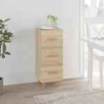 vidaXL Servanta, stejar sonoma, 34, 5x34x90 cm, lemn compozit GartenMobel Dekor (812342) Comoda