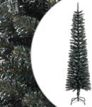 vidaXL Brad de Craciun artificial slim cu suport, verde, 180 cm, PVC GartenMobel Dekor (345185)