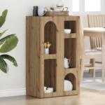 vidaXL Bufet Stejar Artizanal 59 x 35 x 100, 5 cm Lemn compozit GartenMobel Dekor (891343) Comoda