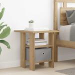 vidaXL Noptiera Stejar Artizanal 41 x 40 x 45 cm Lemn compozit GartenMobel Dekor (8000434)