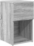 vidaXL Dulap de pat Sonoma gri 29 x 31, 5 x 49 cm Lemn prelucrat GartenMobel Dekor (8001107)