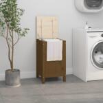 vidaXL Cutie de rufe, maro miere, 44x44x76 cm, lemn masiv de pin GartenMobel Dekor (823577)