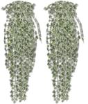 vidaXL Tufis de iedera artificiala, 2 buc. , pestrita, 90 cm GartenMobel Dekor (241367)