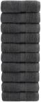 vidaXL Prosoape premium SOLUND 10 buc antracit 30x50 cm 600 gsm GartenMobel Dekor (137154) Prosop