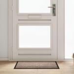 vidaXL Covoras de intrare Bej 60 x 40 x 1.2 cm Tesatura Teddy GartenMobel Dekor (42013441) Pres