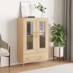 vidaXL Dulap înalt, stejar Sonoma, 69, 5x31x115 cm, lemn prelucrat GartenMobel Dekor (828287) Comoda