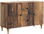 vidaXL Cabinet TV Lemn vechi 89 x 34, 5 x 60 cm Lemn prelucrat GartenMobel Dekor (894203) Comoda
