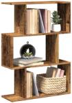 vidaXL Biblioteca/separator 3 niveluri lemn vechi 70x24x97 cm lemn GartenMobel Dekor (858118) Biblioteca