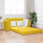 vidaXL Pat canapea Galben 148 x 71 x 83 cm Catifea GartenMobel Dekor (4106689) Canapea
