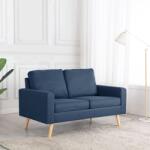 vidaXL Canapea cu 2 locuri, albastru, material textil GartenMobel Dekor (288707) Canapea