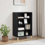 vidaXL Bufet Stejar Negru 57 x 35 x 89.5 cm Lemn compozit GartenMobel Dekor (875124) Comoda