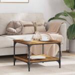 vidaXL Masa de cafea Lemn Vechi 55 x 55 x 40 cm Lemn compozit GartenMobel Dekor (881899)