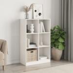 vidaXL Biblioteca, alb, 70x33x110 cm, lemn masiv de pin GartenMobel Dekor (836142) Biblioteca