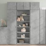 vidaXL Dulap înalt, gri beton, 70x41x185 cm, lemn prelucrat GartenMobel Dekor (3281690) Comoda