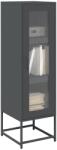 vidaXL Dulap înalt, antracit, 36x39x123 cm, otel laminat la rece GartenMobel Dekor (853394) Comoda