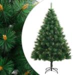 vidaXL Brad de Craciun artificial cu suport, 180 cm, cu balamale GartenMobel Dekor (356752)