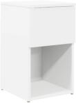 vidaXL Dulap de pat Alb 29 x 31, 5 x 49 cm Lemn prelucrat GartenMobel Dekor (8001097)