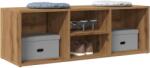 vidaXL Banca depozitare pantofi, stejar artizanal, 105x35x35 cm, lemn GartenMobel Dekor (856411) Pantofar