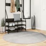 vidaXL Covor "IZA" aspect scandinav, cu fire scurte, gri, Ø 160 cm GartenMobel Dekor (375460) Covor