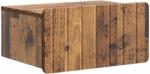 vidaXL Noptiera suspendata cu sertar, finisaj lemn vechi, 49 x 34, 5 x 24 cm (898291)