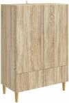 vidaXL Bufet cu sertar Stejar Sonoma 66 x 34, 5 x 95 cm Lemn prelucrat GartenMobel Dekor (894667) Comoda