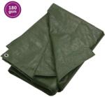 vidaXL Prelata 180 g/m2, verde, 8x8 m, HDPE GartenMobel Dekor (151542)