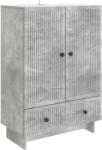 vidaXL Bufet Gri Beton 66 x 34, 5 x 95 cm Lemn prelucrat GartenMobel Dekor (893978) Comoda