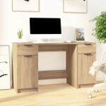 vidaXL Birou cu dulap lateral, stejar sonoma, lemn prelucrat GartenMobel Dekor (3115910)