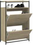 vidaXL Pantofar, stejar sonoma, 75x34x112 cm, lemn compozit GartenMobel Dekor (840035) Pantofar