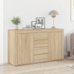 vidaXL Bufet cu sertar Stejar Sonoma 120 x 36 x 69 cm Lemn compozit GartenMobel Dekor (3333858) Comoda