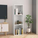 vidaXL Biblioteca/Dulap TV, alb, 36x30x114 cm, lemn prelucrat GartenMobel Dekor (800135) Biblioteca