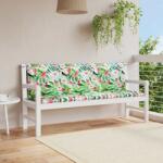 vidaXL Perne banca de gradina, 2 buc. , multicolor, 150x50x7cm, textil GartenMobel Dekor (361711)