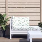 vidaXL Perne pentru paleti, 3 buc. , model de frunze, tesatura oxford GartenMobel Dekor (361788)