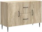 vidaXL Bufet cu sertar Stejar Sonoma 89 x 34, 5 x 60 cm Lemn prelucrat GartenMobel Dekor (894887) Comoda