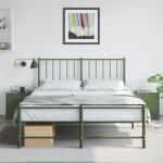 vidaXL Noptiere, 2 buc. , verde, 34, 5x39x44 cm, otel GartenMobel Dekor (841628)