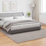 vidaXL Covor patrat din poliester, nisipiu, 240 x 240 cm, antiderapant (42022761) Covor