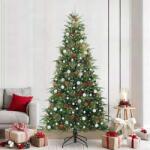 vidaXL Brad de Craciun artificial cu ramuri articulare Verde 240 cm GartenMobel Dekor (3397448)