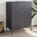 vidaXL Dulap, antracit, 68x39x89 cm, otel GartenMobel Dekor (842984) Comoda